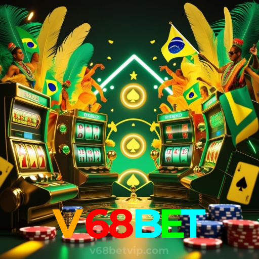 V68BET：Apostas ao vivo no futebol e diversão garantida com jogos de cassino!