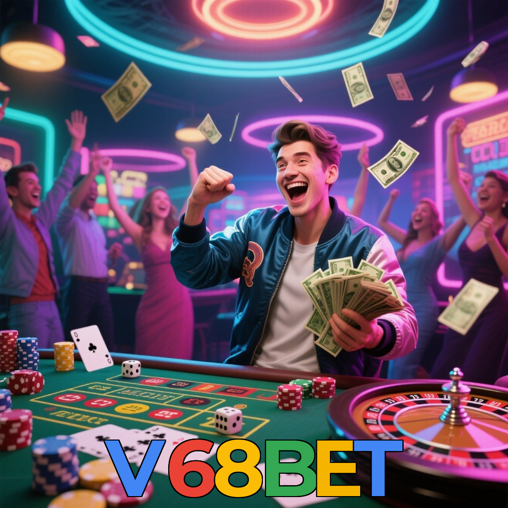 V68BET:Apostas emocionantes no futebol e grandes vitórias em jogos como roleta!