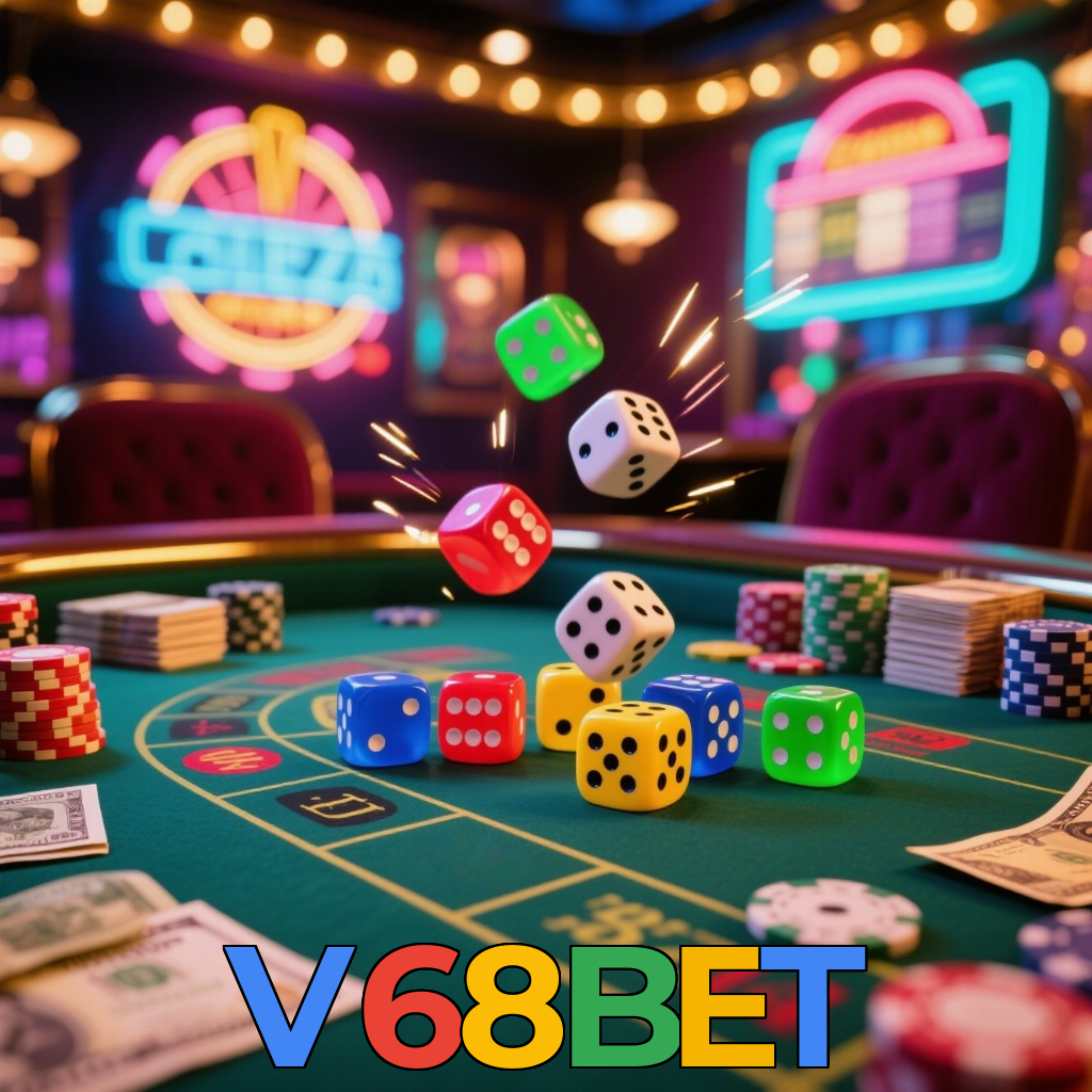 V68BET：Jogue poker, aposte no futebol e leve grandes prêmios em nosso cassino!