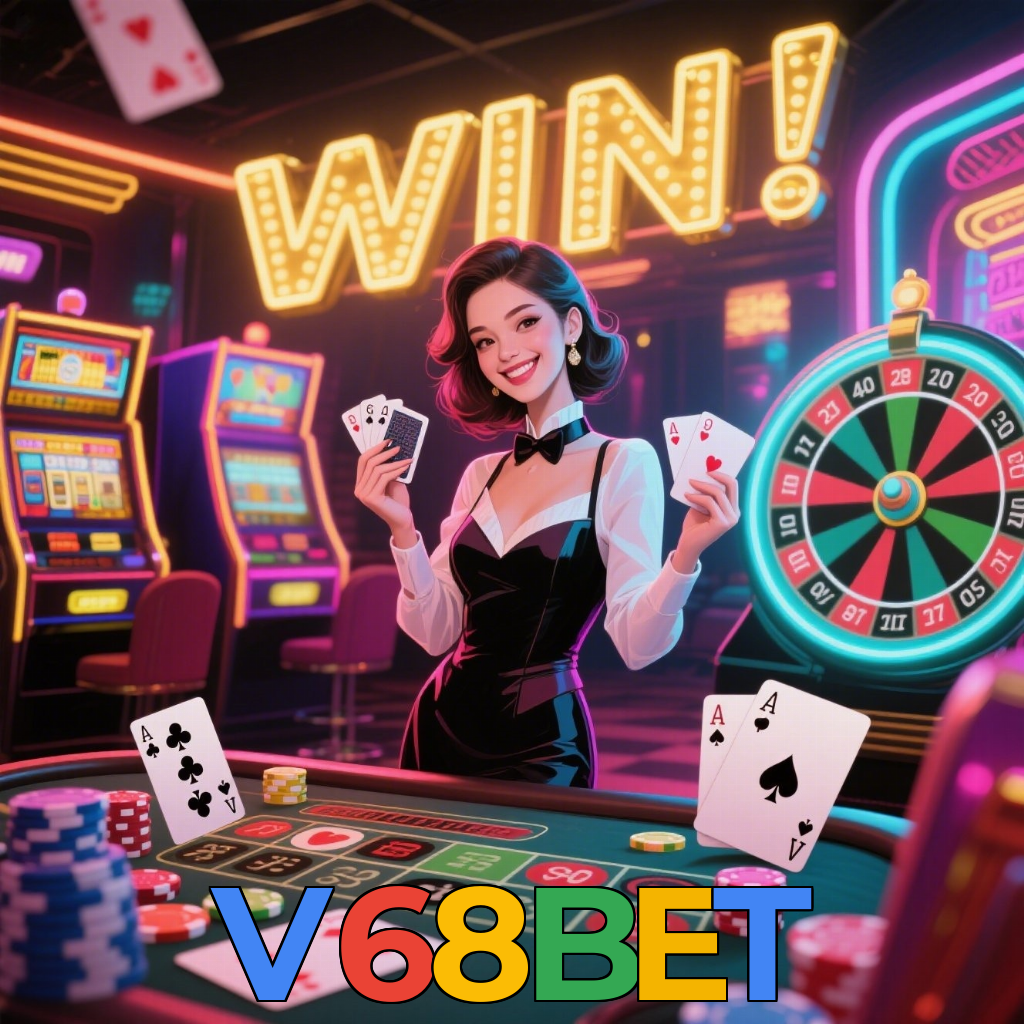 V68BET：Apostas ao vivo no futebol e diversão garantida com jogos de cassino!