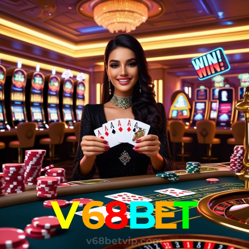 V68BET：Ganhe prêmios incríveis no futebol e em jogos como roleta e blackjack!