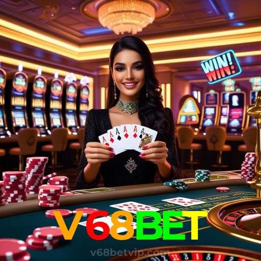 V68BET：Onde a diversão nunca acaba: poker, roleta e apostas no futebol!